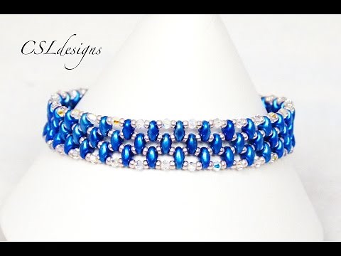 Elegant SuperDuo bracelet