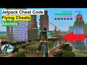 How To Get The Jetpack and Fly in GTA Vice City (Hidden Secret CHEAT CODE)
