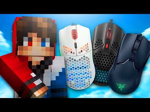THE BEST MICE FOR MINECRAFT PVP (Drag Click, Jitter Click, Butterfly Click)