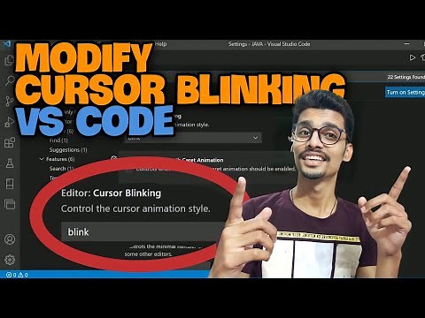 How to Change Cursor Blinking in VS Code