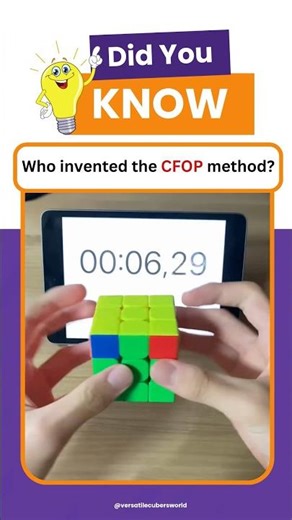 99% Don’t Know THIS About CFOP! 🤯 #shorts