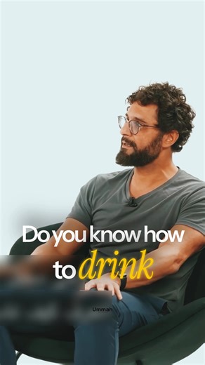 The Prophetic Method of Drinking Water | Ousama Alshurafa #islamicmotivation #islamicreminder #islamic_video #creatorsearchinsights #islam