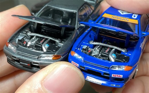 拓意POPRACE战神GTR32赛车版街车版大有不同 谁帮我看看RB26引擎