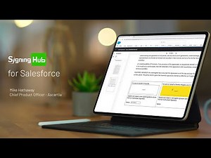 How to digitally sign documents in Salesforce with SigningHub