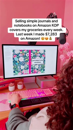 I’m so happy I decided to open my Amazon KDP account - I never looked back! Comment “ME” to get my full Amazon KDP Guide! #howtomakemoneyonline #extraincomeonline #sidehustlesecrets #howtoworkfromhome #amazon #sidehustleforbeginners #mom #women