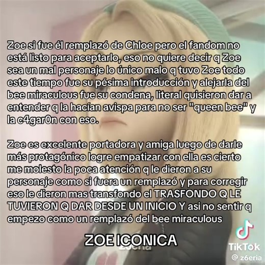 #ladybug #zoelee #vesperia #miraculous #chloe #beemiraculous #queenbee