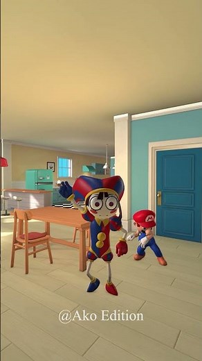 Mario's Funniest Day at Home! #3danimation #funny #mario