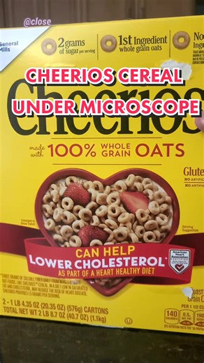 Cheerios Under the Microscope: Unveiling Iron Secrets