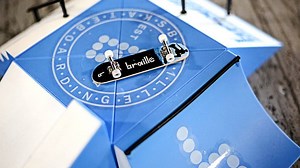 14K views · 193 reactions | Braille fingerboards!? | BrailleSkateboarding | Facebook