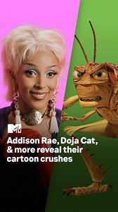 Bet you never thought you'd find out your fave celeb's cartoon character crush in 2021! But multiple sets of 21 questions later, here we are... you're welcome. 😉 | MTV