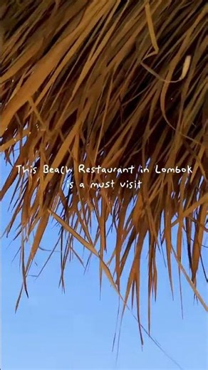 ✨ Our new favorite BEACH spot in Kuta Lombok! ✨