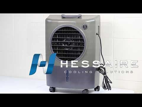How to Install Casters and Switch on the Hessaire MC18 Mobile Cooler