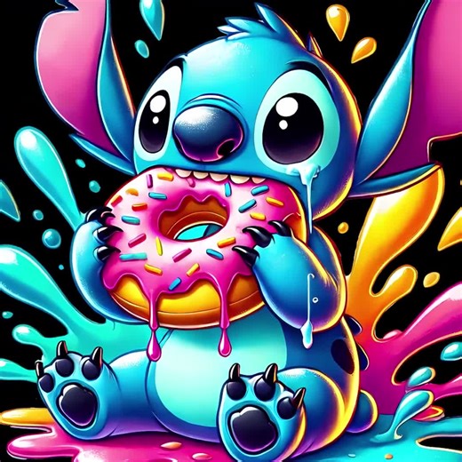 5 PNG Stitch Donut Design Food Stitch Donut Png High Resolution 4096px Designs Suitable Printing or Sublimation for Tshirt Sticker Mug - Etsy