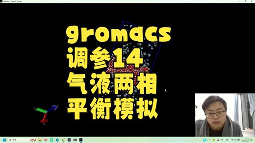 gromacs调参14-气液两相平衡模拟