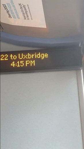 222 to uxbridge (ibus)
