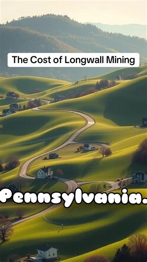 The Cost of Longwall Mining Coal Mining History Coal Country Appalachia Mining coal Blue collar life Coal Miner Pennsylvania Longwall mining Coal #BehindTheCoalLine #CoalMiningHistory #MiningCoal #coalminer #pennsylvania