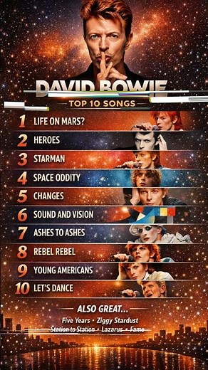 The 10 Best David Bowie Songs Ever | Ranked