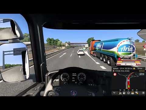 23 Tons of Carbonated Water Across Spain — Scania Delivery on a Beautiful 152 km Route №2