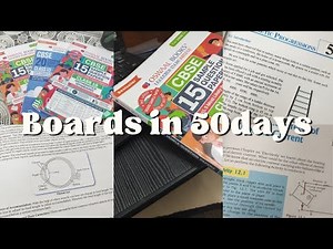 BOARDS IN 50 DAYS😭😭 | Study with me.✨ | Study Vlog | CBSE 10th grader diaries | All about Aishwarya