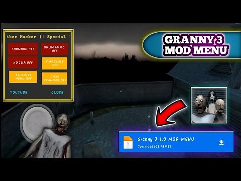 How To Download Granny Chapter 3 MOD MENU || Granny 3 Mod Apk