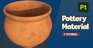 Create a pottery material in Substance Painter