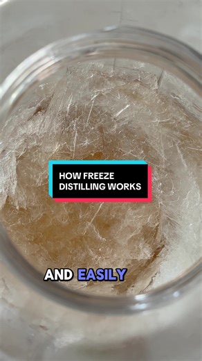 How freeze distilling works | Distillate