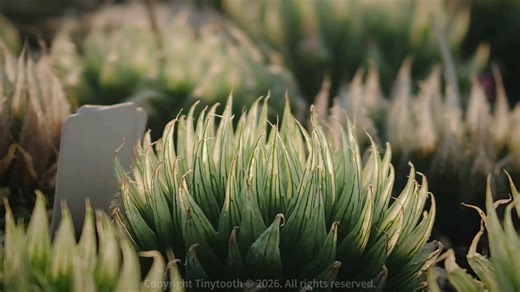 原始瓦苇 钻石玉露 Haworthia cooperi var gordiniana MBB6784