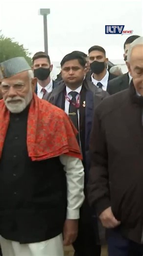 Indian Prime Minister Narendra Modi visited Yad Vashem alongside Prime Minister Benjamin Netanyahu, where he laid a wreath in the Hall of Remembrance honoring Holocaust victims. Netanyahu also showed Modi the names of victims from his wife Sara Netanyahu’s family. Modi later met President Isaac Herzog at the President’s Residence before departing Israel later in the day. | ILTV
