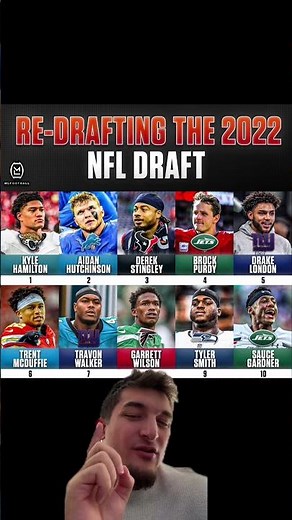 Re-Drafting the 2022 NFL Draft Today #NFL #NFLDraft #FootballTalk #shorts #trending #sports #draft
