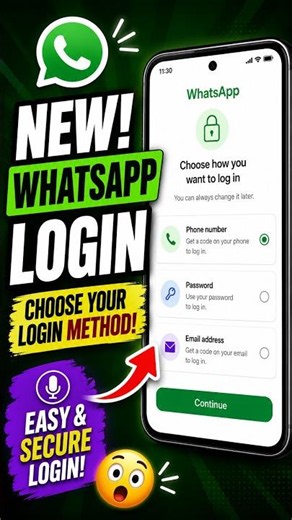 Multiple WhatsApp Login Options! #how #whatsapp #login