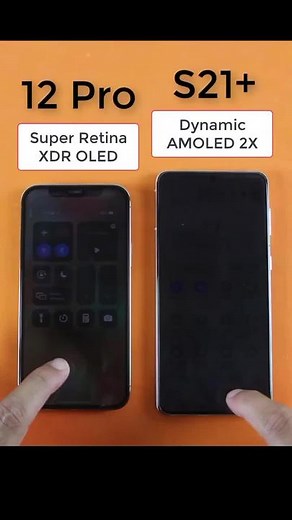 Super Retina XDR OLED vs Dynamic Amoled 2X #pubgtest #techreview #viralvideo #tiktokpakistan #iphone #samsung #foryou #foryoupage #burhan_tv #standwithkashmir