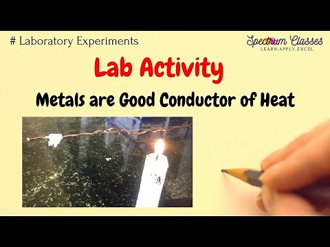 Metals are Good Conductor of Heat | NCERT Class 10th| Lab Activity