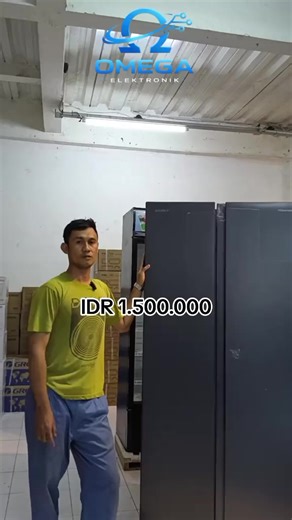 Promo Kulkas Side by Side dari HISENSE lur. aman banget low watt loh. #hisense #sidebyside #kulkas #elektronik #pendingin