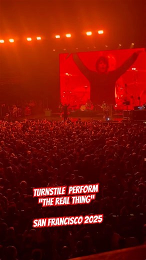 POV: TURNSTILE performs “THE REAL THING” #concert #livemusic #turnstile #music - ILY ‪@turnstile‬