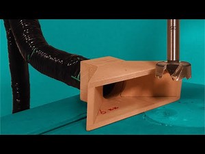 自在に固定できる集塵ホースと自作ソケット 木工DIY