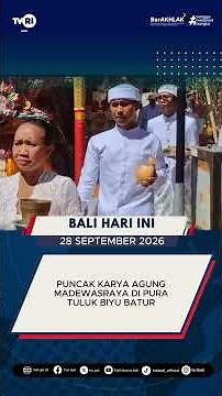 THE PEAK OF MADEWASRAYA'S MAGNIFICENT WORKS AT TULUK BIYU BATUR TEMPLE 🙏🌺 #latestnews #shorts