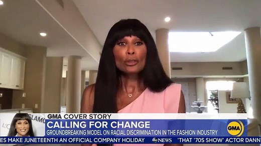 53K views · 213 reactions | Beverly Johnson, the first black model on the cover of Vogue, is calling for change and speaking out about racial discrimination in the fashion industry. https://gma.abc/3hFbIxe | Good Morning America | Facebook