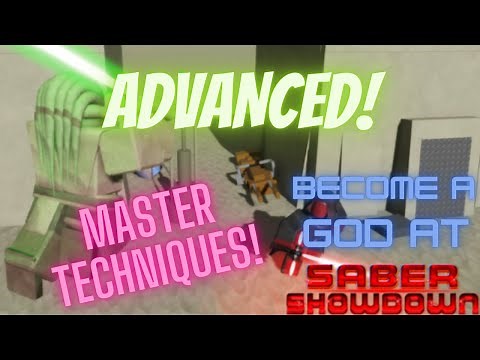 Saber Showdown Advanced Tutorial! (Get the maximum skill)