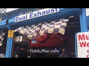 Toyota RAV4 exhaust system