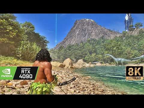 [8K60] ARK: Survival Ascended on RTX 4090 | MAX Graphics Showcase | Photoreal reshade