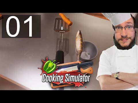 Cooking Simulator - Baked Trout with Roasted Brussels Sprouts - DarkslayerTV