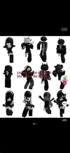 Ideas de Avatares Emo en Roblox