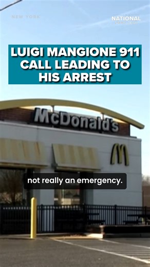 5.7K views · 21 reactions | New evidence from Luigi Mangione's pretrial hearing has been released, including the original 911 call from a Pennsylvania McDonald's manager, where he was arrested on Dec. 9, 205. READ MORE >> https://bit.ly/48UPfbW | The National Desk - TND | Facebook
