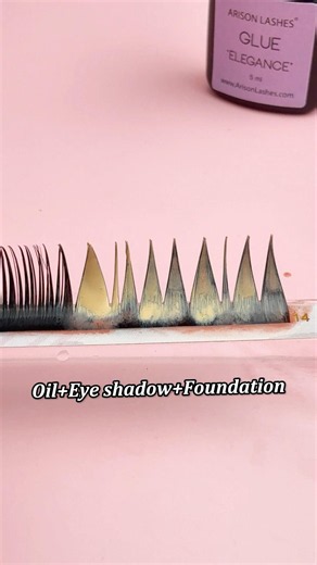 How to clean lash extensions and test