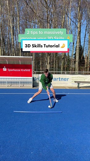 3D Hockey Skills: Control the Ball Down