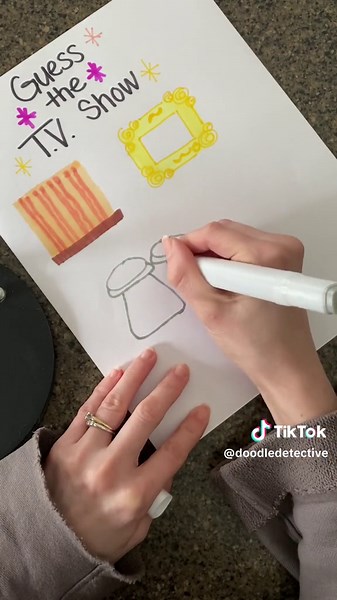 Guess the TV Show Doodle Detective Challenge