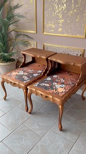 Using new decoupage paper by @redesignwithprima “Feathers In The Glow” #kachafurniture #furnitureartist #kachafurniturepaint #redesignwithprima #furnituremakeover #furnitureflip | Kaćha Furniture