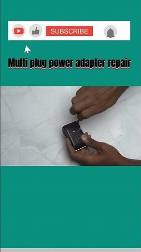 How to Repair a Multi-Plug Power Adapter (Easy DIY Fix!) Multi-#MultiPlugAdapter #FuseReplacement