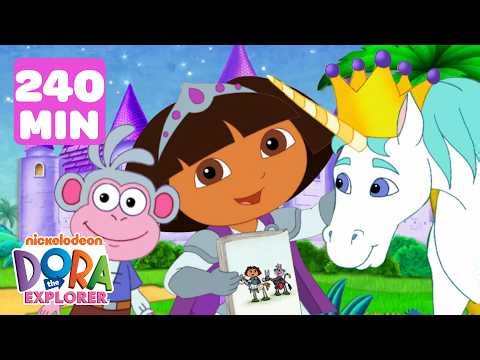 Dora the Explorer's Magical City Adventures! 🦄 240 Minutes | Dora & Friends