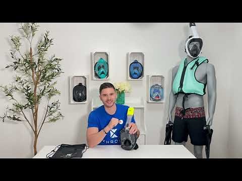 Khroom Schnorchelmaske Seaview 180 Version 3.0 Erklärvideo